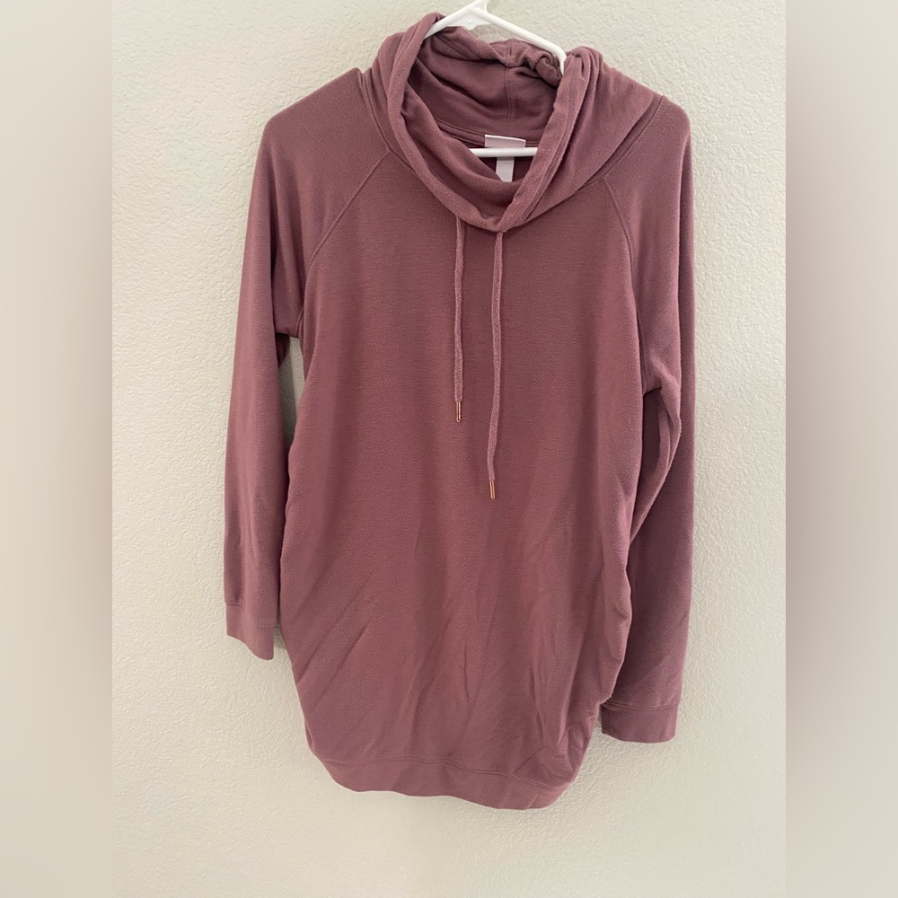 Pink Maternity Sweatshirt